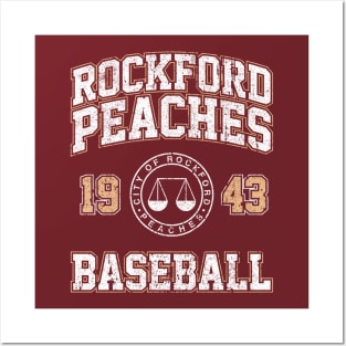 Rockford Peaches Baseball Posters and Art